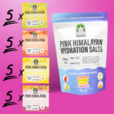 Pink Himalayan Hydration Salts Super Sample Pack | 20 Electrolyte Sachets