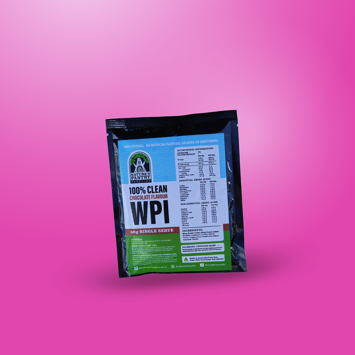 Chocolate Whey Protein Isolate (WPI)