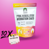Pink Himalayan Hydration Salts Sample Pack | Pineapple & Passionfruit Electrolyte Powder