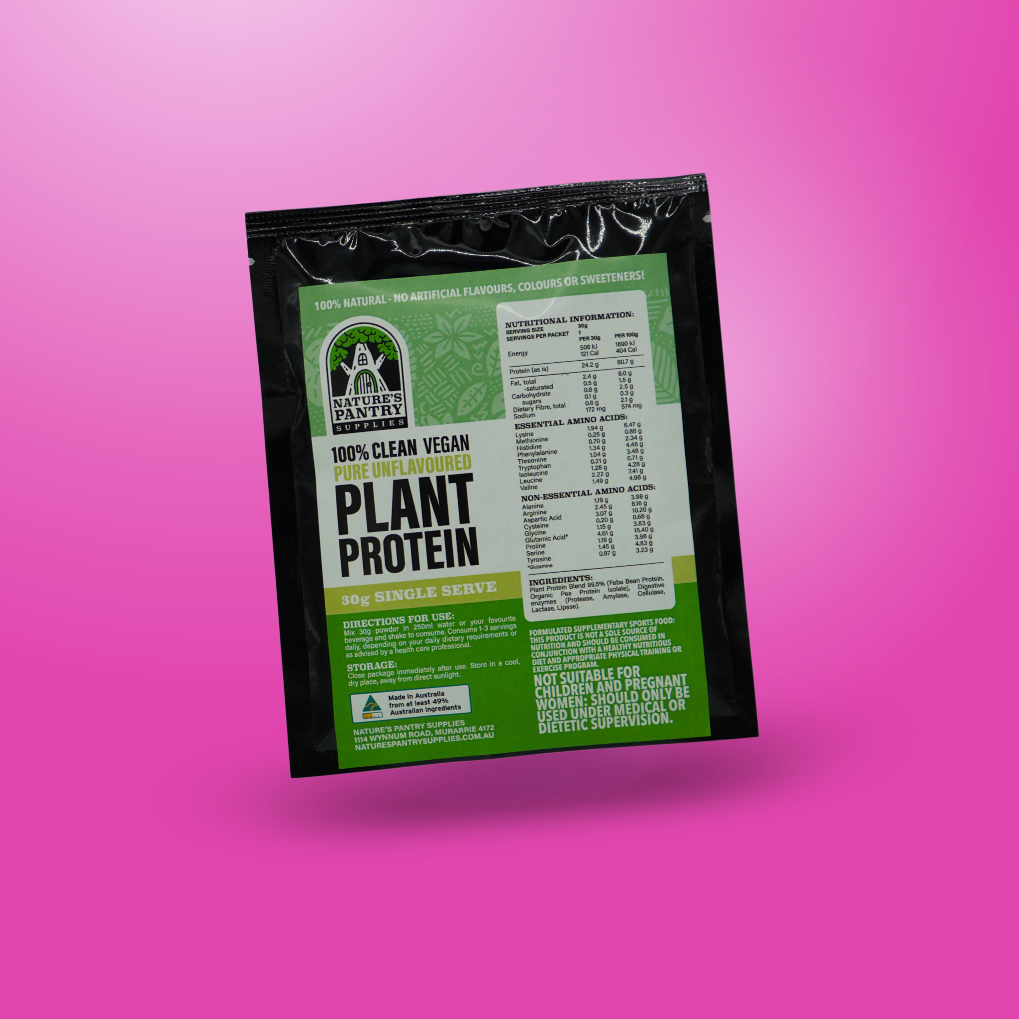 Plant Protein (Pea/Faba) Unflavoured