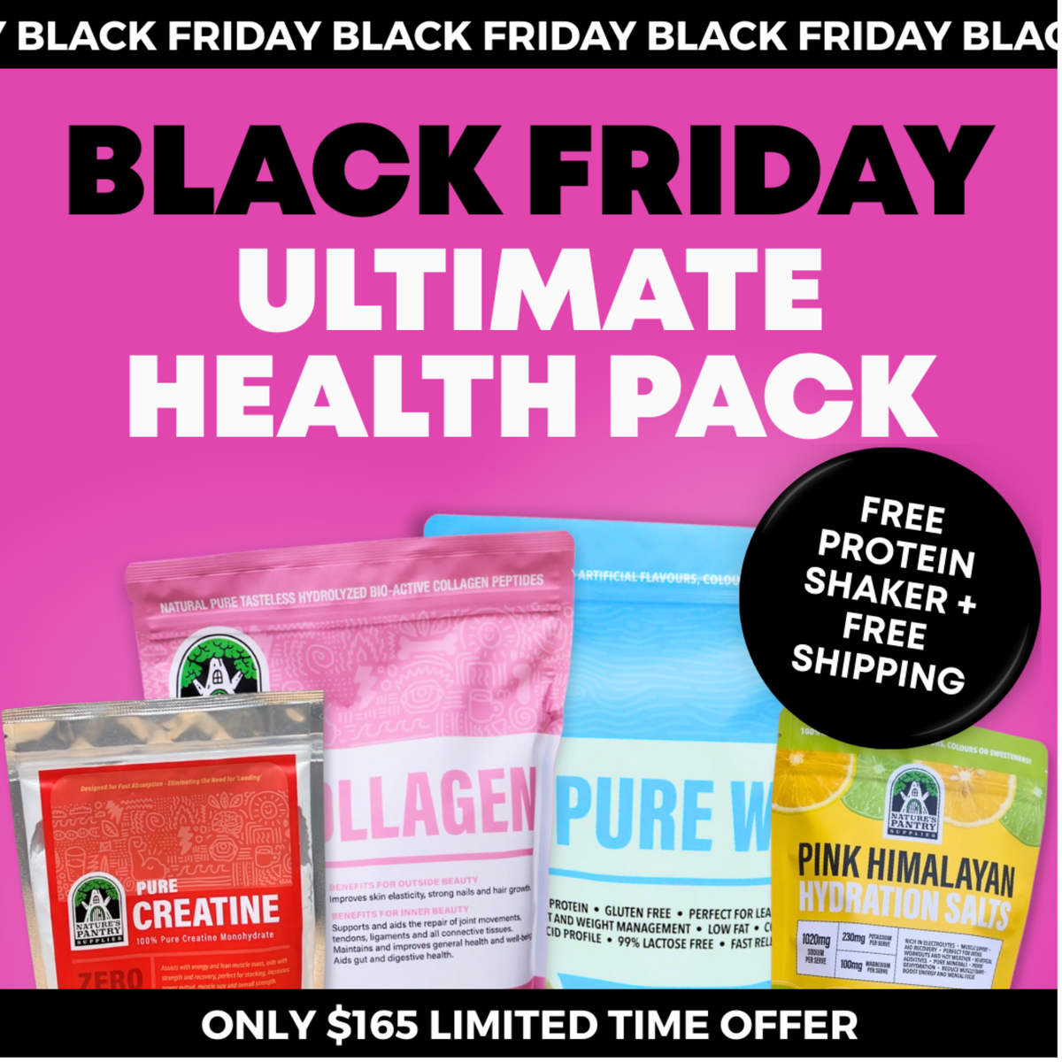 Black Friday Ultimate Health Pack