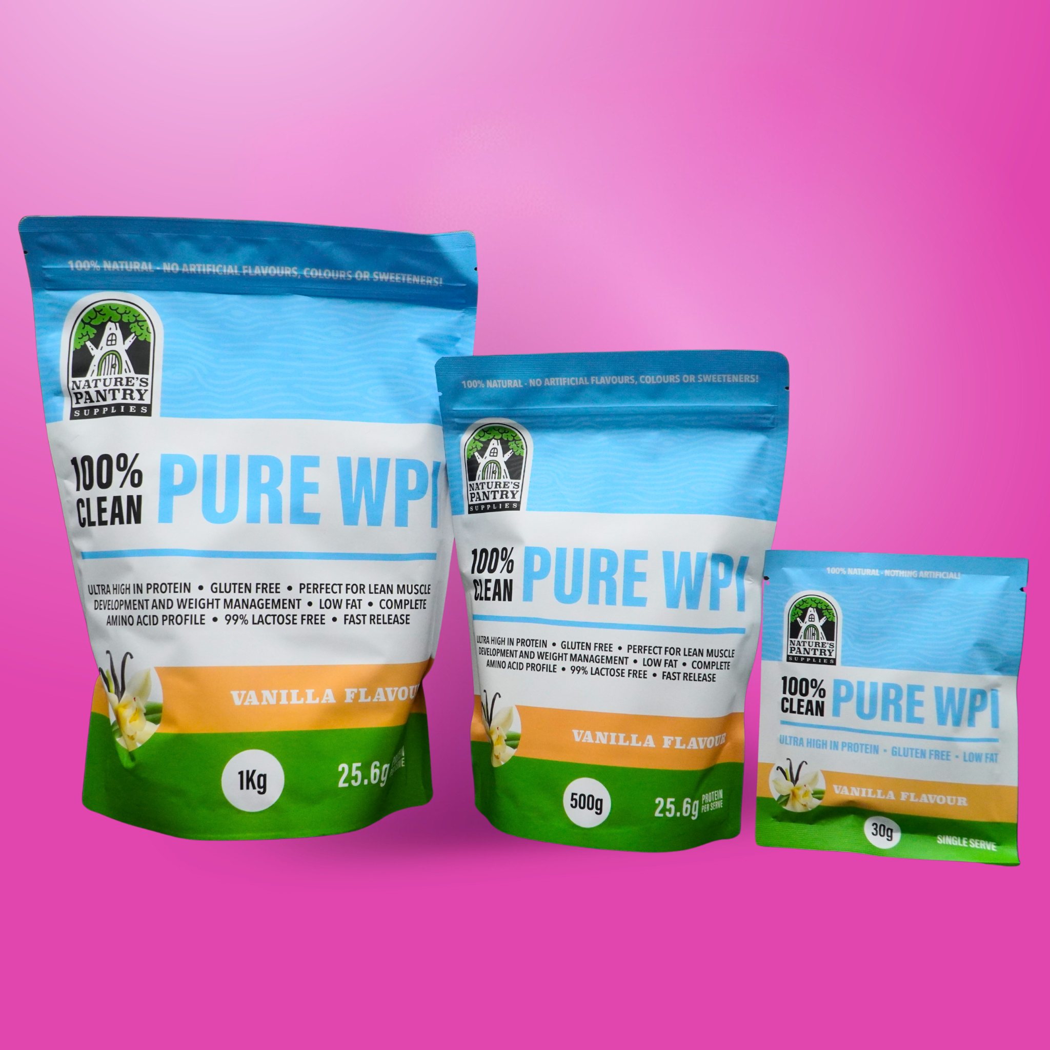 Vanilla Whey Protein Isolate (WPI) Vanilla